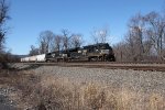 NS 1056 and 4575 with train 38G, heading East